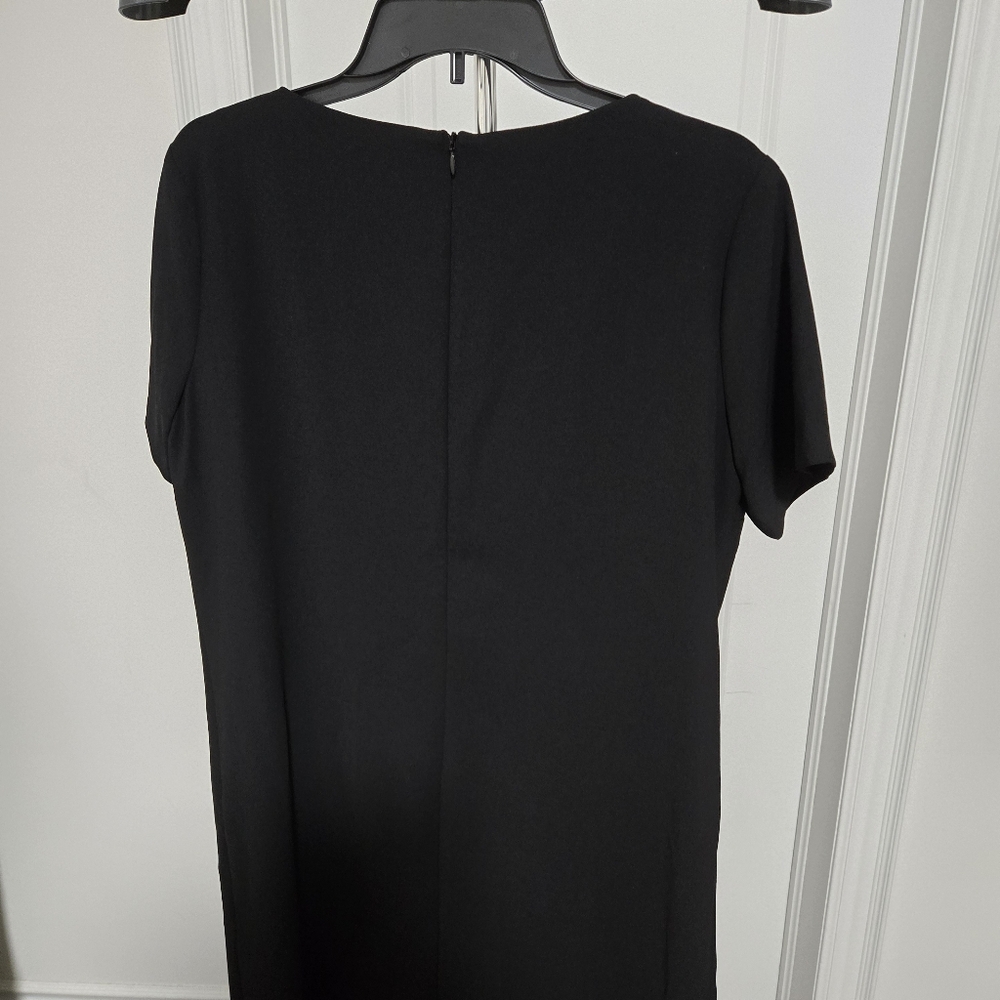 Joseph Ribkoff Black Dress with Bow - Picture 5 of 6